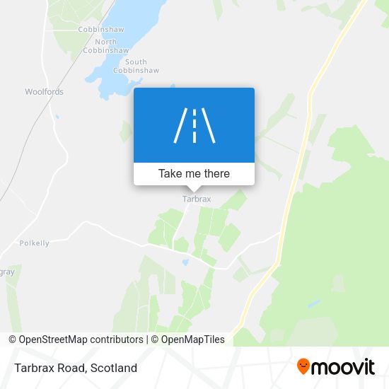 Tarbrax Road map