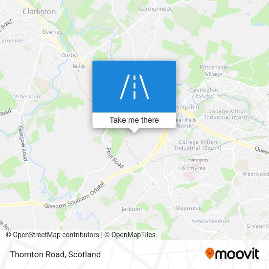 Thornton Road map
