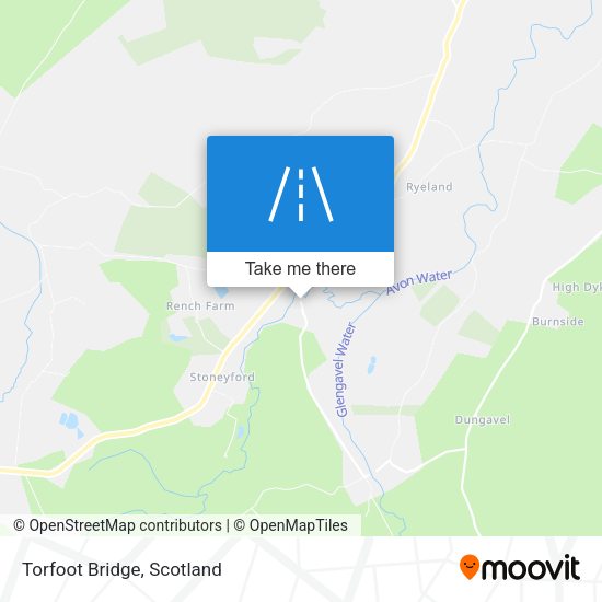 Torfoot Bridge map