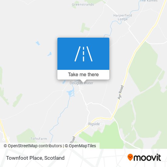 Townfoot Place map