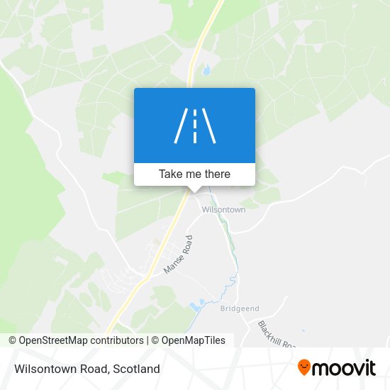 Wilsontown Road map