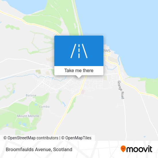 Broomfaulds Avenue map