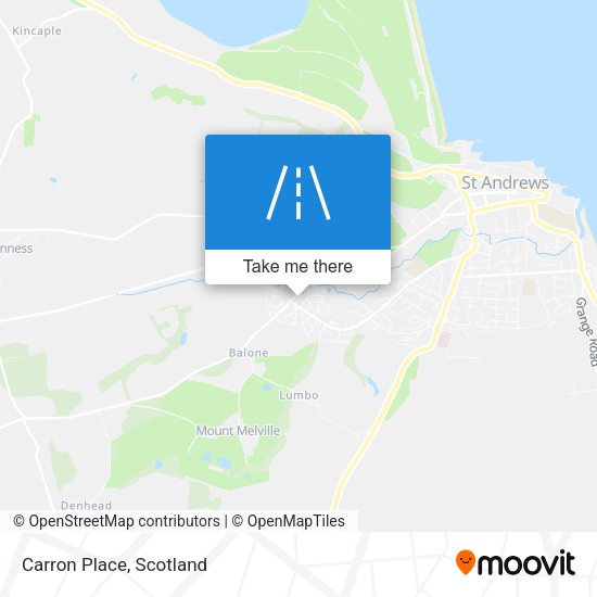 Carron Place map