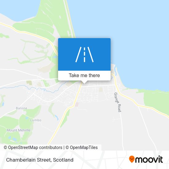 Chamberlain Street map