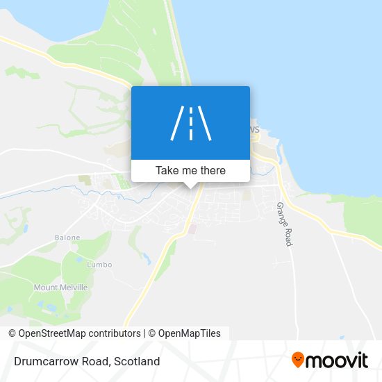 Drumcarrow Road map