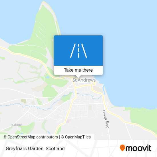 Greyfriars Garden map