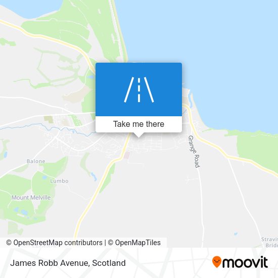James Robb Avenue map