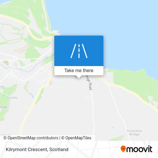 Kilrymont Crescent map