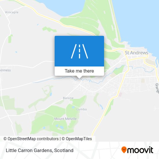 Little Carron Gardens map
