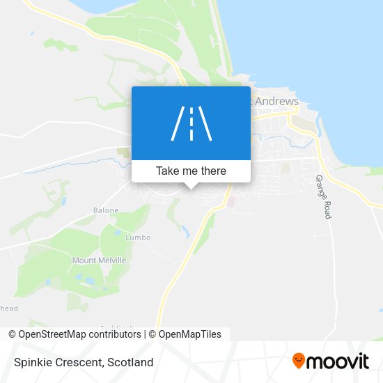Spinkie Crescent map