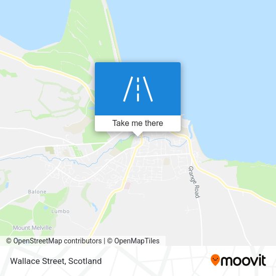 Wallace Street map
