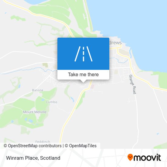 Winram Place map