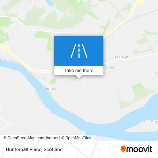 Hunterhall Place map