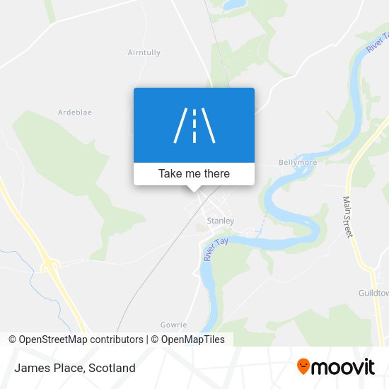 James Place map