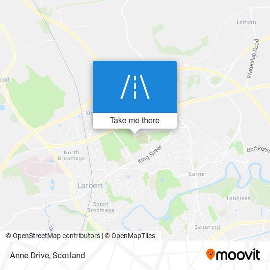 Anne Drive map