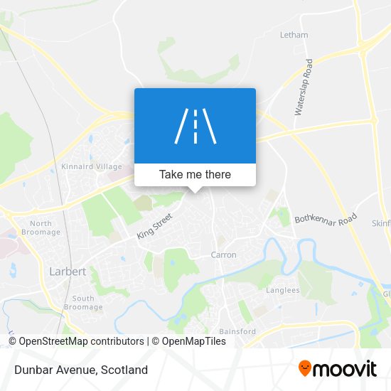 Dunbar Avenue map
