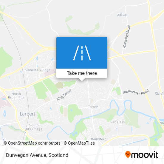Dunvegan Avenue map