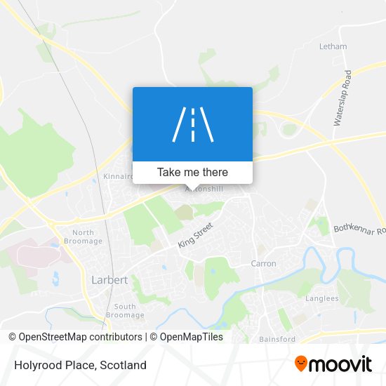 Holyrood Place map