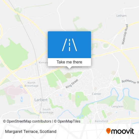Margaret Terrace map