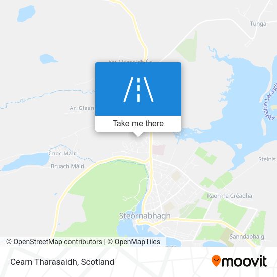 Cearn Tharasaidh map