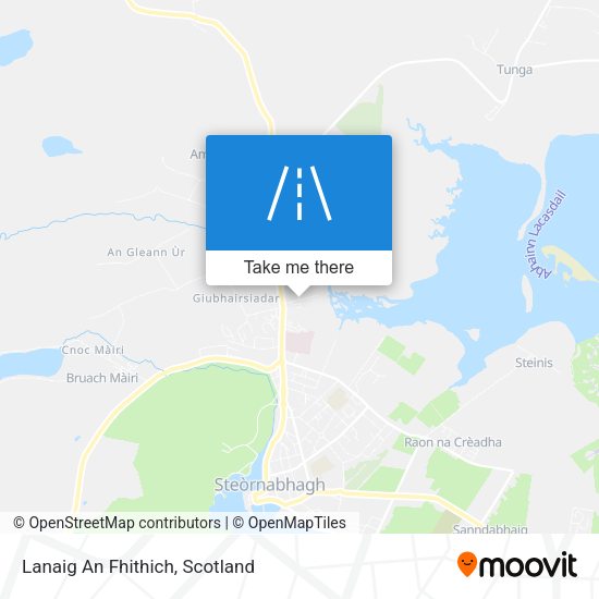 Lanaig An Fhithich map