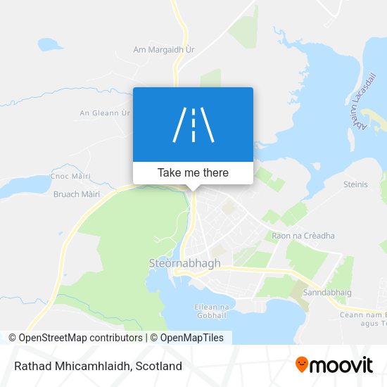 Rathad Mhicamhlaidh map