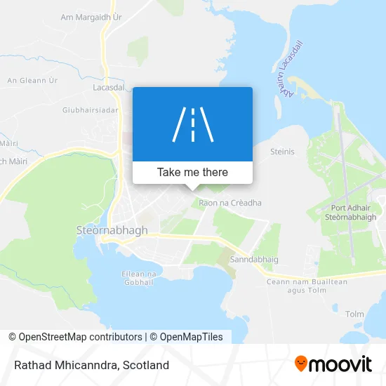 Rathad Mhicanndra map