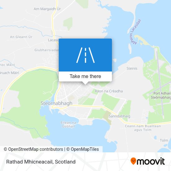 Rathad Mhicneacail map