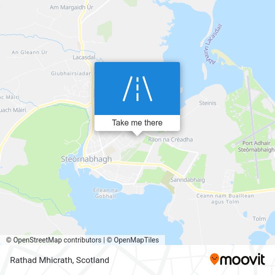 Rathad Mhicrath map
