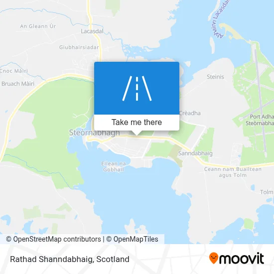 Rathad Shanndabhaig map