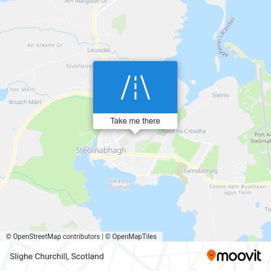 Slighe Churchill map