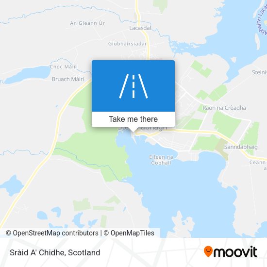 Sràid A' Chidhe map