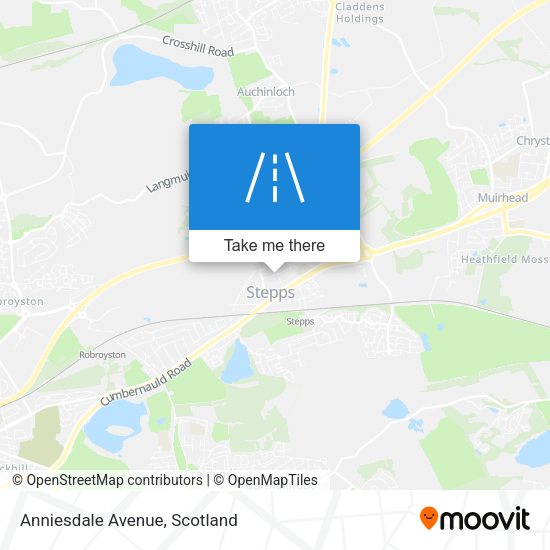 Anniesdale Avenue map