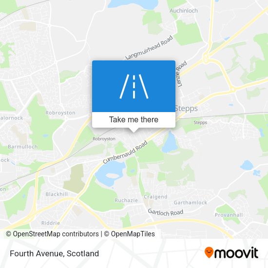 Fourth Avenue map