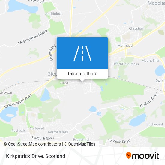 Kirkpatrick Drive map