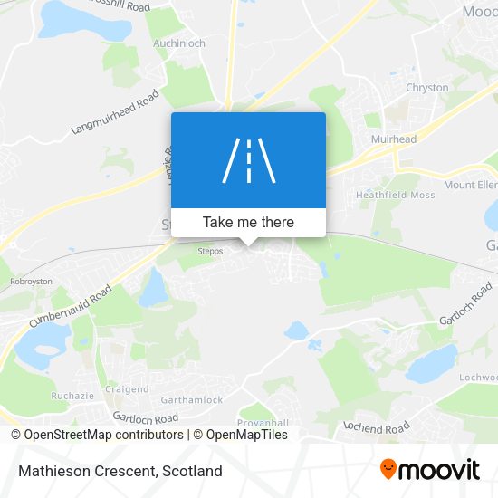 Mathieson Crescent map