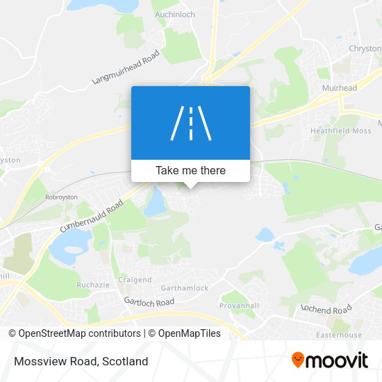 Mossview Road map