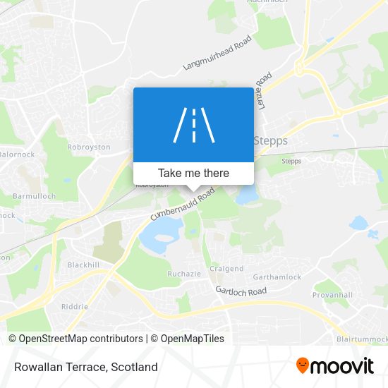 Rowallan Terrace map