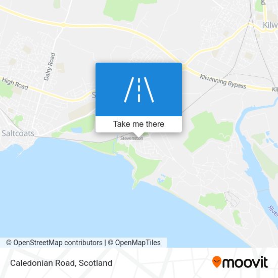 Caledonian Road map