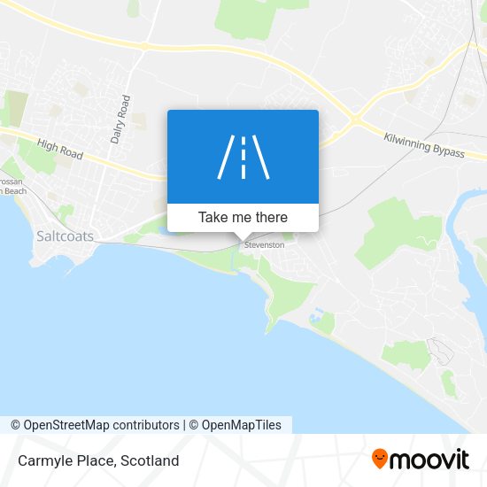 Carmyle Place map