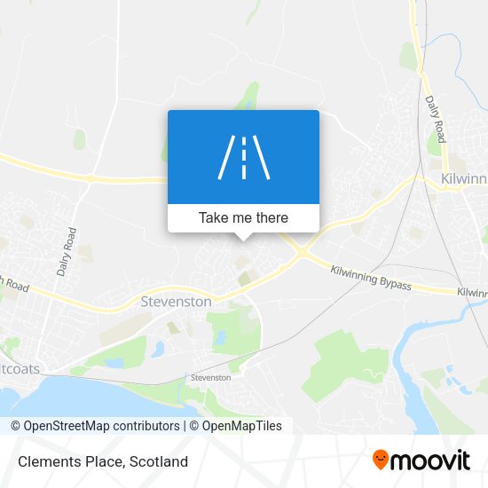Clements Place map