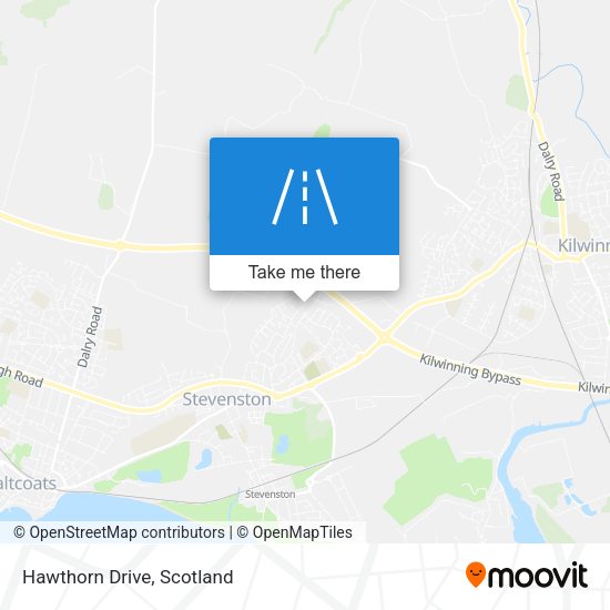 Hawthorn Drive map