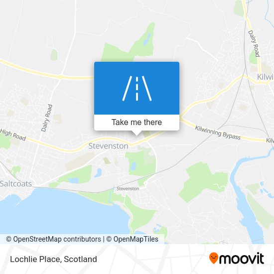 Lochlie Place map