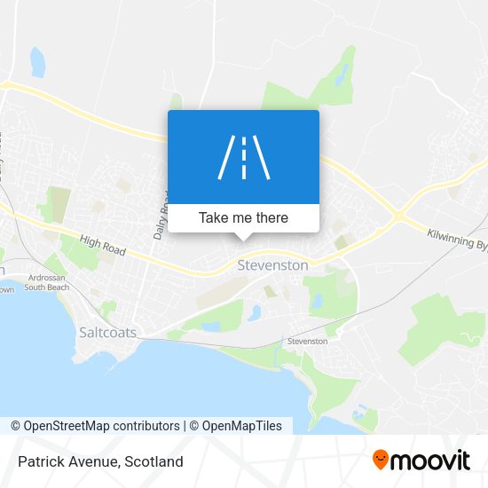 Patrick Avenue map
