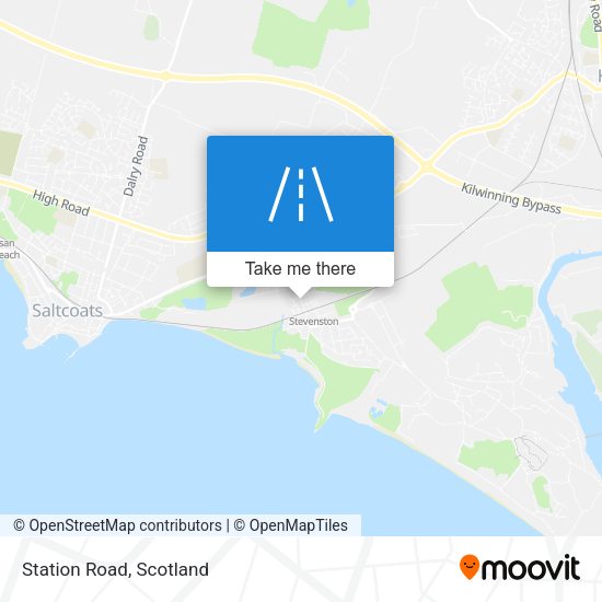 Station Road map