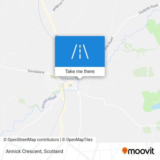 Annick Crescent map