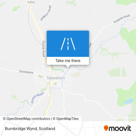 Burnbridge Wynd map