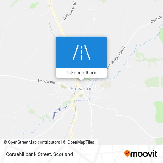 Corsehillbank Street map