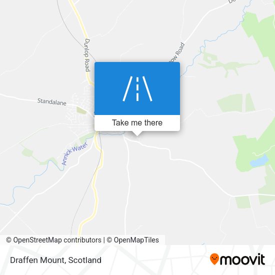 Draffen Mount map