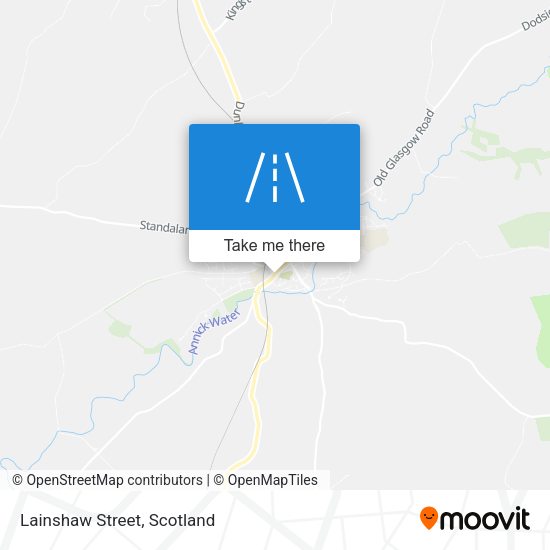 Lainshaw Street map